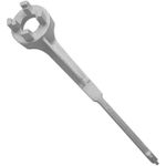 Drum Wrench Aluminum Alloy Drum Plug Wrench Rust-Resistant for Warehouses