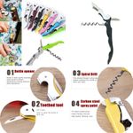 New Wine Bottle Opener Corkscrew Opener Colour Handle 