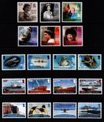 BRITISH ANTARCTIC TERRITORY  2021 COMPLETE YEAR SET:  4 SETS + 1 MINISHEET  MNH