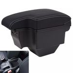 Double Layer Armrest Box with 3 USB Ports For MG ZS 2016-2022 Storage Consoles