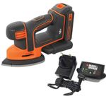 Black and Decker BDCDS18 18v Cordless Mouse Sander 1 x 2ah Li-ion