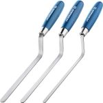 3 Pack Pointing Trowels Standard Brick Jointer & Pointing Tool Set (8mm 10mm