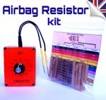 Airbag fault finding resistor tool kit for all makes srs light