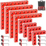 8 Pack Corner Clamp for Woodworking, 90 Degree Right Angle Clamp | 5.5" & 2.5"