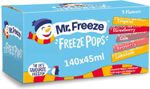 Mr Freeze Ice Pops - 140 x 45ml