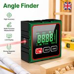 Magnetic Digital Angle Finder &Electronic Laser Digital Spirit Level LCD Display