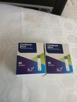 2 x Contour Plus Blood Glucose Test Strip - 2 packs of 50 - New stock