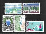 France 1976 Regions of FRANCE set of 5 vf Mint Hinged SG 2102 - 2106