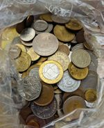 1kg Bundle Of Mixed Foreign World Coins