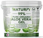 1KG 100% Pure Aloe Vera Gel Multipurpose Soothing Moisturising For Hair & Skin