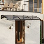 Front/ Back Porch Door Canopy Awning Shelter Outdoor Shade Patio Roof Rain Cover