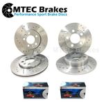 BMW F20 F21 114d 114i 116i 116d 118i 118d Front Rear Brake Discs & MTEC Pads