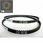 2 x Belle Minimix Mixer 150 Replacement Belts Part 900/99915