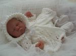 PREMATURE BABY KNITTING PATTERN 42 GIRLS OR REBORN DOLLS PRECIOUS NEWBORN KNITS