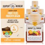Super Ninja Fruit Fly Trap - 1 pack Highly Effective Fruit Fly Killer for Home