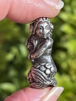 Beautiful Mermaid Bead Jewellery Making Findings highly detailed figural bead