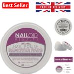 Gentle & Effective Nail Polish Remover Pads - Nourishing Organic Wipes, 40 Pack