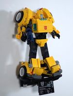 Wall Mount for TRANSFORMERS BUMBLEBEE LEGO 10338