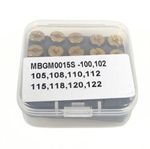 PHBH Main jet set kit 100-122 Dellorto 6mm MB