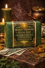 Money Drawing Ritual Soap Wealth Prosperity Luck Success Charged