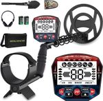 Metal Detector for Adults, Professional Metal Detector Kit, Higher Accuracy, Big