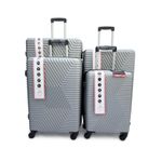 4 Piece ABS Hard Shell Suitcase Set Lightweight TSA Lock 360 Spinner Wheels