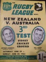 AUSTRALIA V NEW ZEALAND 3RD TEST @ SYDNEY CRICKET GROUND 29TH JUNE 1963