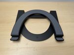 TWLEVE SOUTH CURVE FLEX LAPTOP STAND MATTE BLACK & CASE INCLUDED
