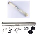 XLE 4040 RO Membrane 2,600GPD, Extra Low Pressure! With Stainless Steel Housing.