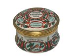 Halcyon Days Enamel Christmas 1996 Trinket Box Diameter 4.5cm
