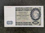Poland Banknote 500 Zlotych 1940 Extremely Fine