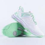 Gilbert Netball Trainer - Impact Shoes White Mint - Size 6-11 - Free p&p