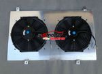 Radiator Shroud+Fans For Patrol Y61 GR GU 2.8 3.0 RD28 ZD30 4.2 TD42 4.5 TB45E
