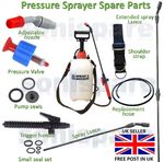 Spear And Jackson Pump Sprayer Garden Draper Pressure Spare parts repair 5L 8L