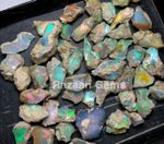Cut Grade Opal Rough Lot AAA Grade 10 Pieces Large Size Ethiopian Welo Opal Raw