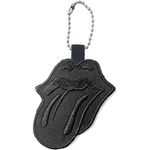 ROLLING STONES black tongue 2020 EMBROIRERED PATCH KEYRING KEYCHAIN official