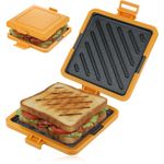 Microwave Toastie Maker Sandwich Grill Microwaveable Grilled Non-stick Silicone