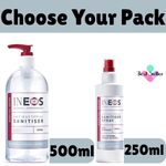 INEOS Antibacterial Sanitiser Spray, Effective Against 99.9% of Viruses&Bacteria