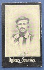 RARE 1902 OGDEN'S NED DOIG 'PRINCE OF GOALKEEPERS' SUNDERLAND