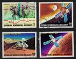 Malagasy Rep. Viking Landing on Mars 4v 1976 CTO SG#377-380 Sc#566-569