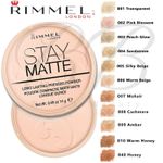 RIMMEL London Stay Matte Long Lasting Shine Pressed Face Powder 14g *ALL SHADES*