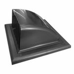 Grey Gravity Flap 100mm 4" External Ducting Ventilation Cover Air Vent Grille