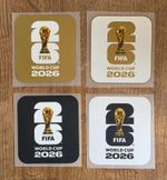 2026 World Cup Sleeve Patch Badge Player Size Heat Transfer