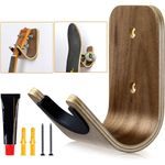 Electric Guitar Rack Wooden Ukulele Hook Guitar Hanger Bass Storage Wall Mount