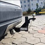 10" Adjust Combition Towing Pintle with Tow Ball Hitch Hook To Take Towing Eye