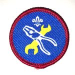 UK Scouts Mechanic Activity Badge (with old logo)