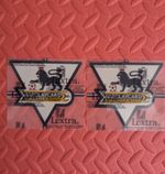 Premier League 2003/04 Sleeve Patches. Flock Felt. High Quality Heat Transfers