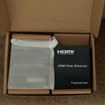 HDMI Over Ethernet Transmitter Extender with IR, HDMI In to RJ45 Out