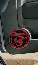 Abarth 595 Speaker Covers Large (Multiple Colours)