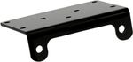 Warn Moto Motorcycle Motorbike Fairlead Adapter Plate Black | 45050789